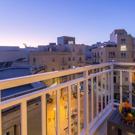Bright & Modern 2-Bedroom, 4Th Floor Apartment In Gzira, Malta Exteriör bild